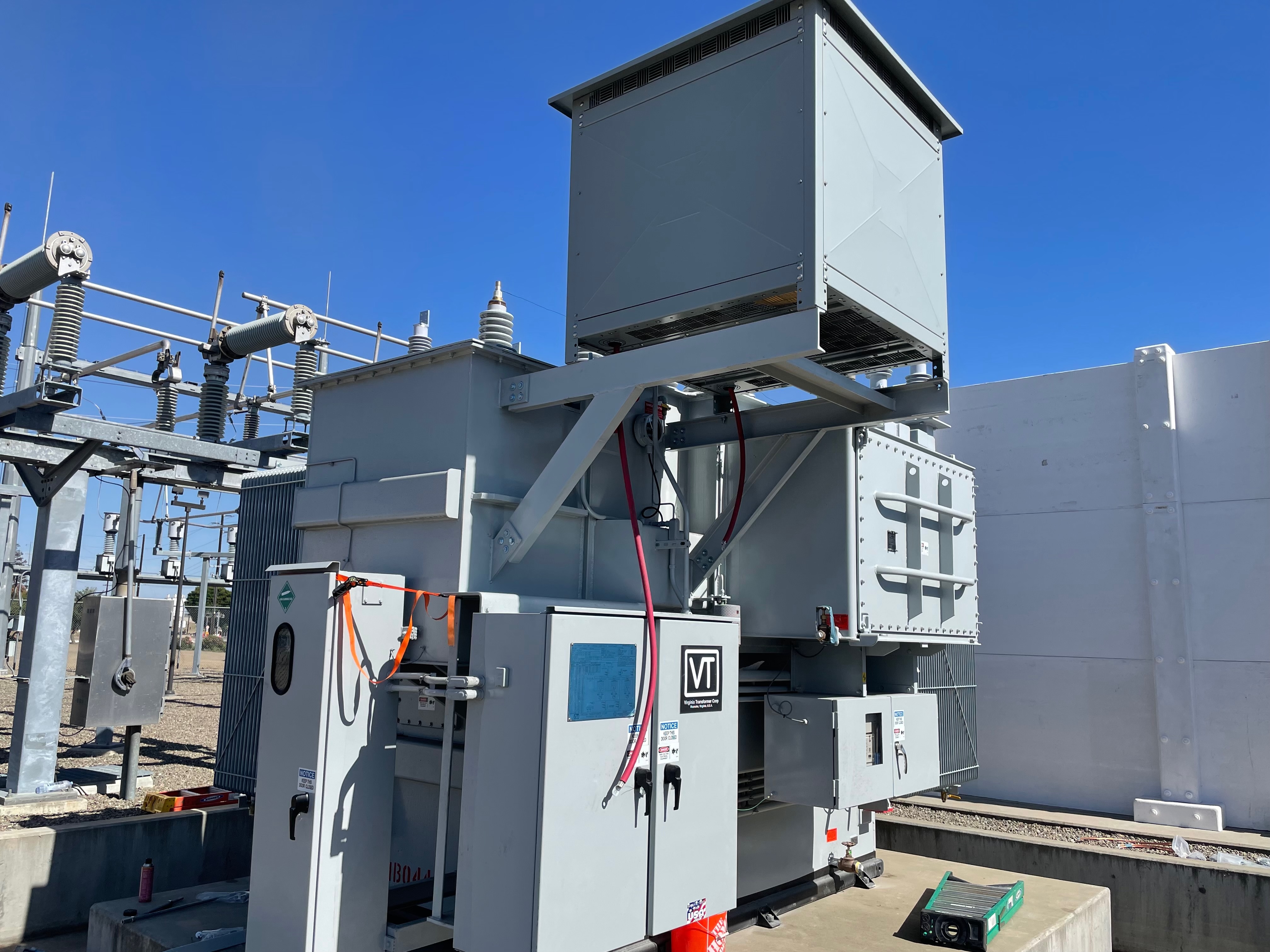 Port of Stockton Substation (project photo)